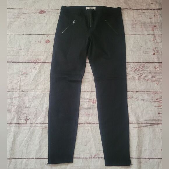 Robert Rodriguez Black Moto Jeans Size 8 - Picture 1 of 5